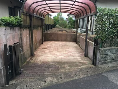 福岡市城南区の空き家の駐車場・庭を貸してください。
